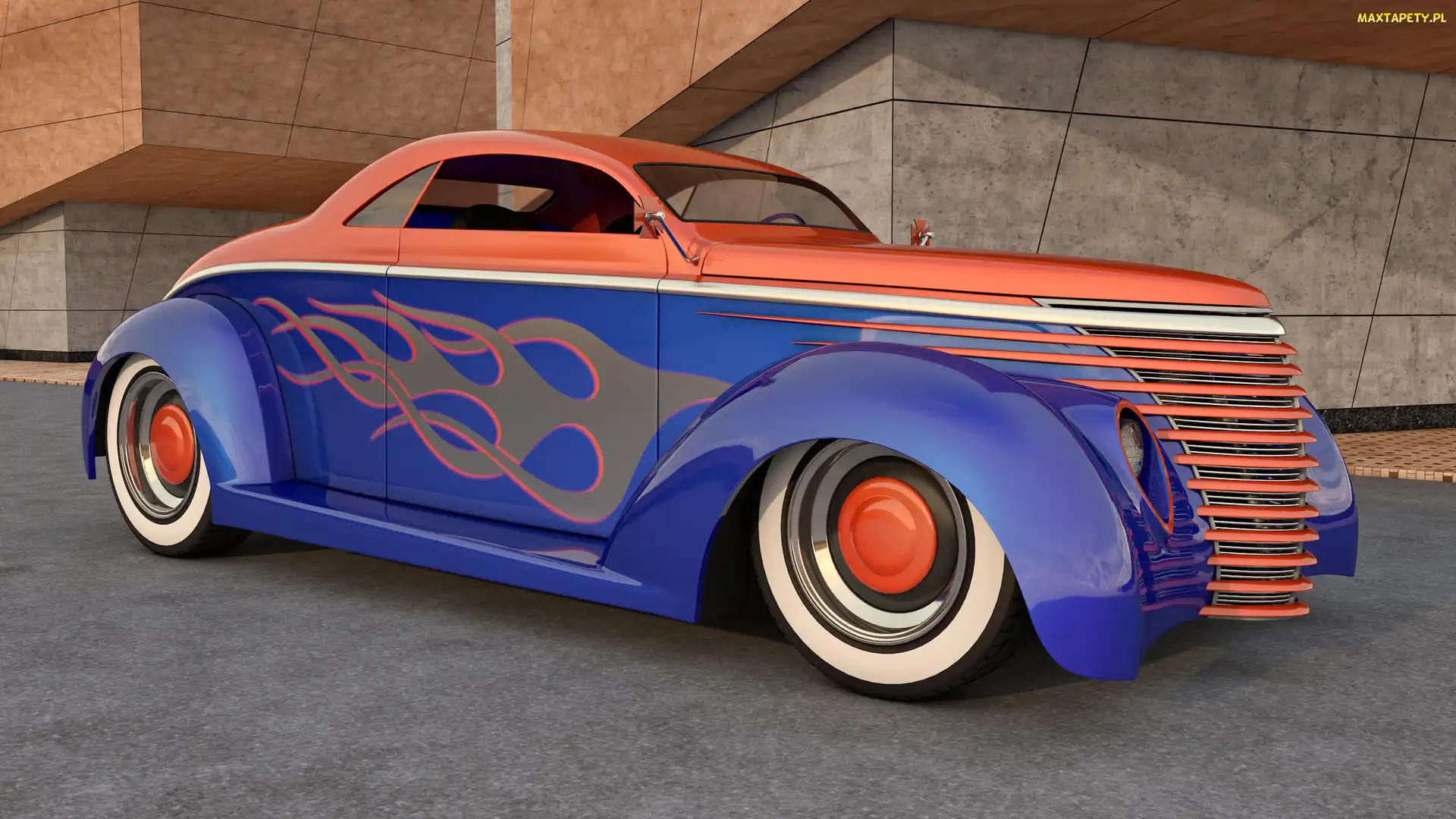 Bok, 1937, Zabytkowy, Ford Street Rod