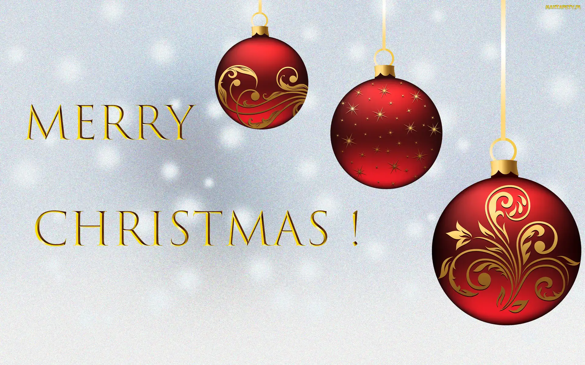 Dekoracja, Boże Narodzenie, Merry Christmas, Bombki, Życzenia, Czerwone