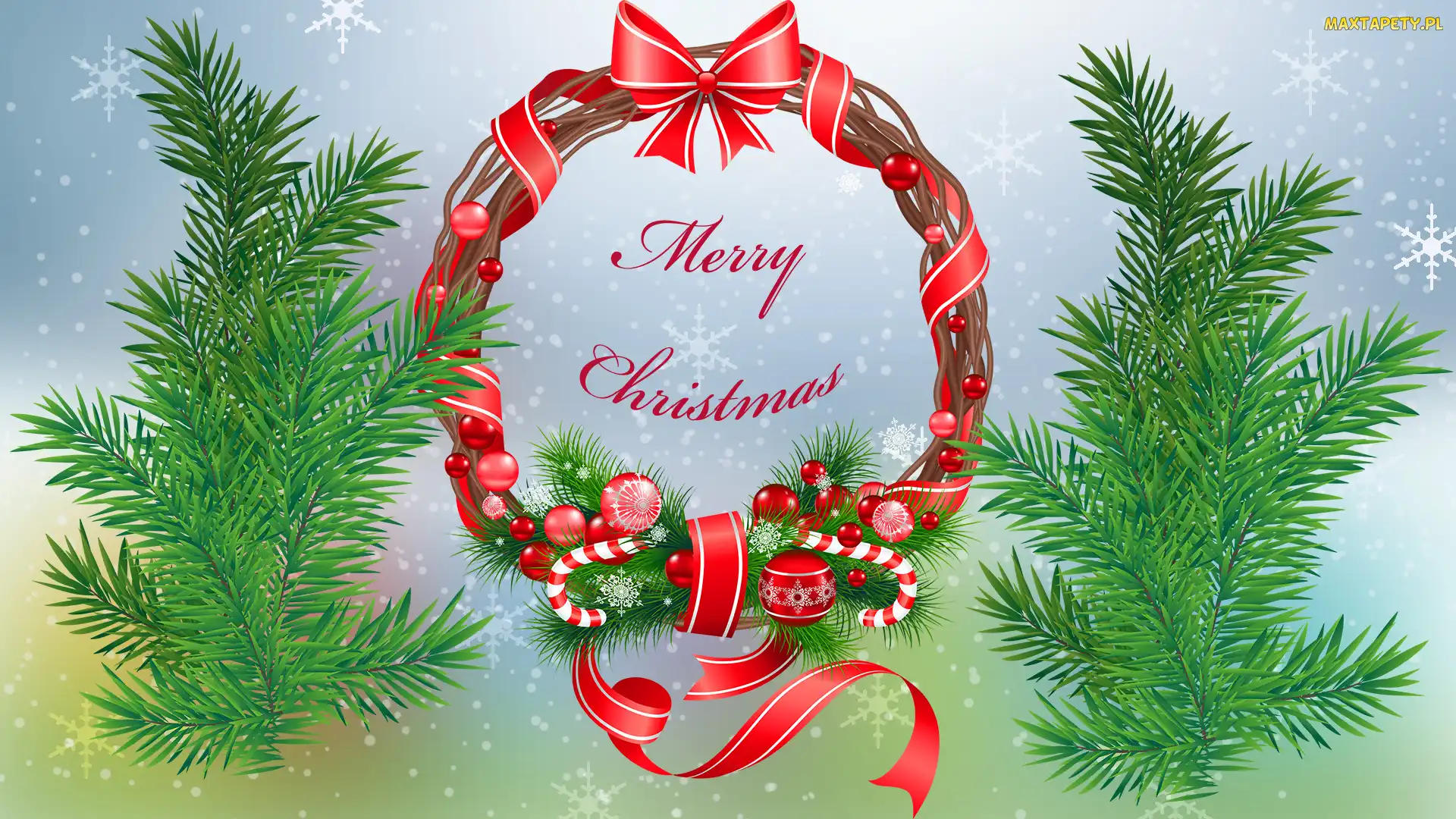 Gałązki, Merry Christmas, Boże Narodzenie, Świąteczne, Wieniec, Napis