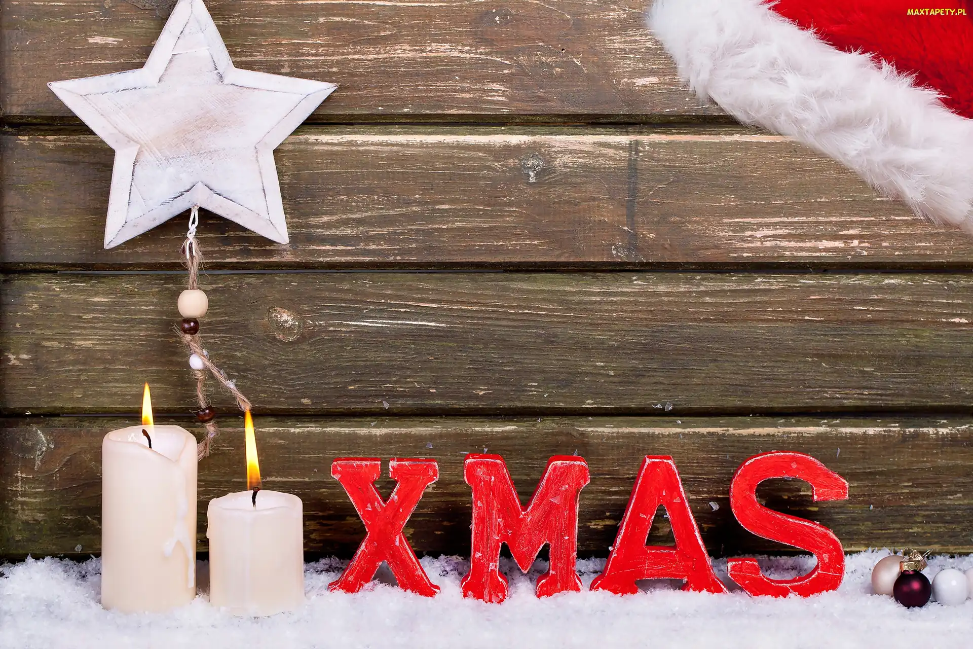 Napis, Boże Narodzenie, Białe, XMAS, Świąteczne, Kompozycja, Świece