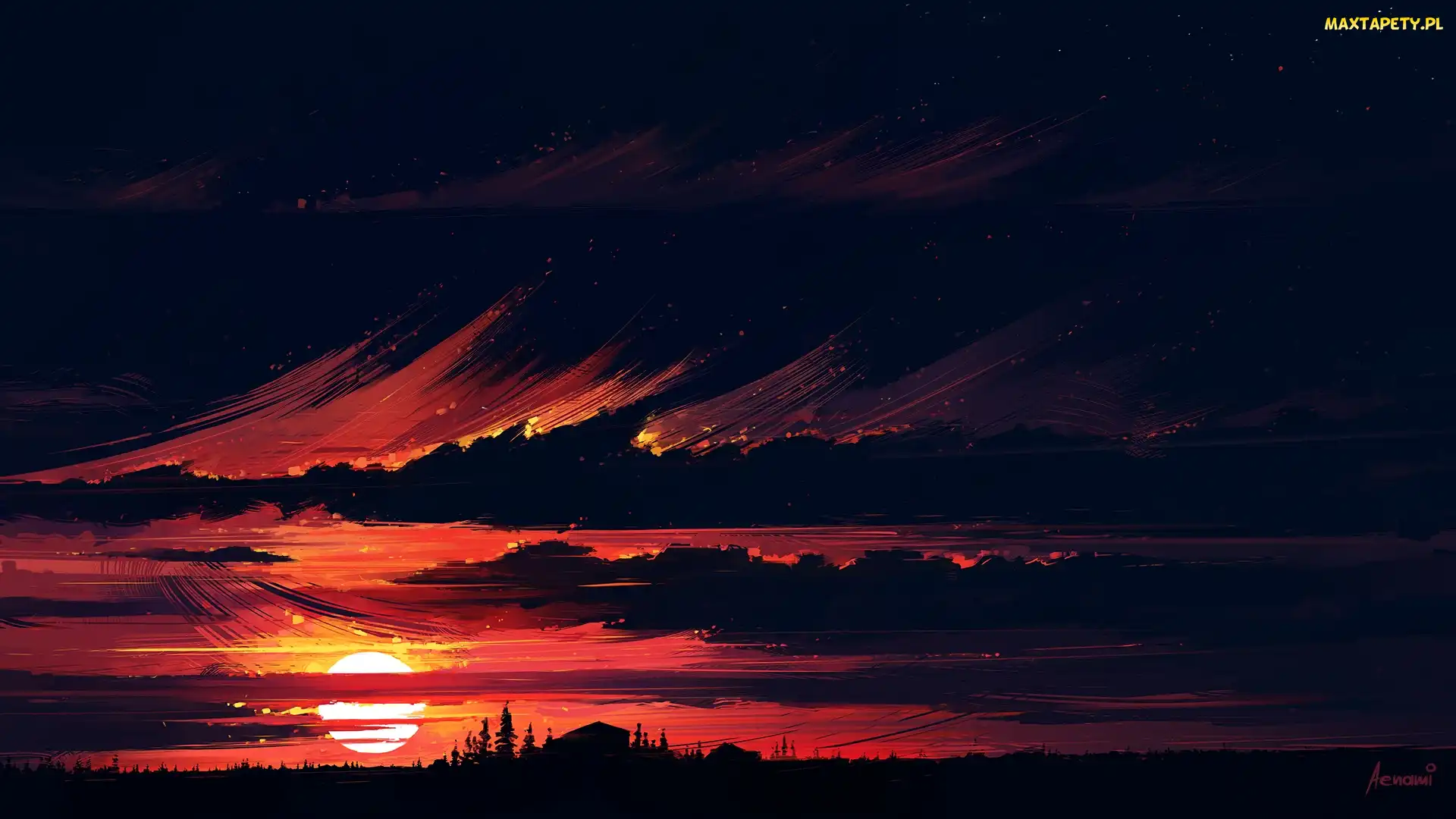 Paintography, Zachód słońca