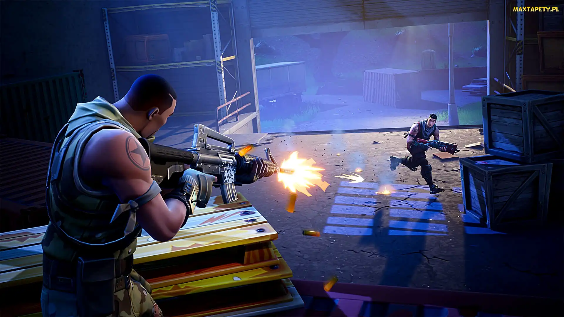 Strzelanina, Postacie, Gra, Fortnite
