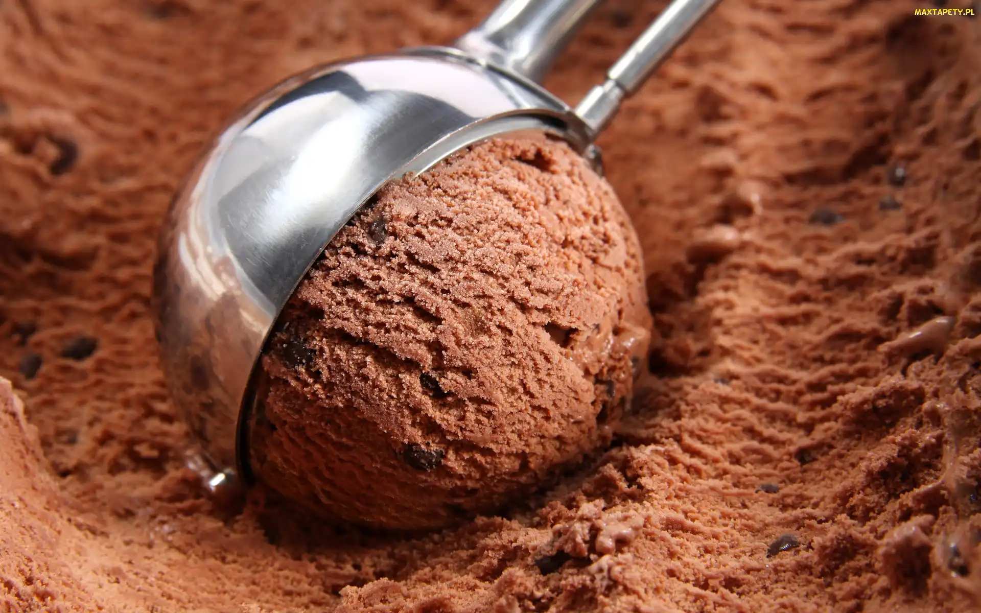 Lody, Łyżka, Gałka, Czekoladowe