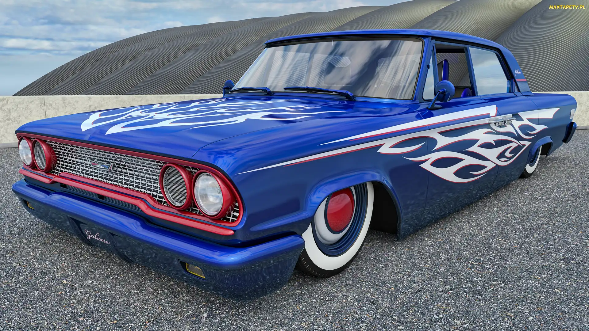 1963, Zabytkowy, Ford Galaxie 500