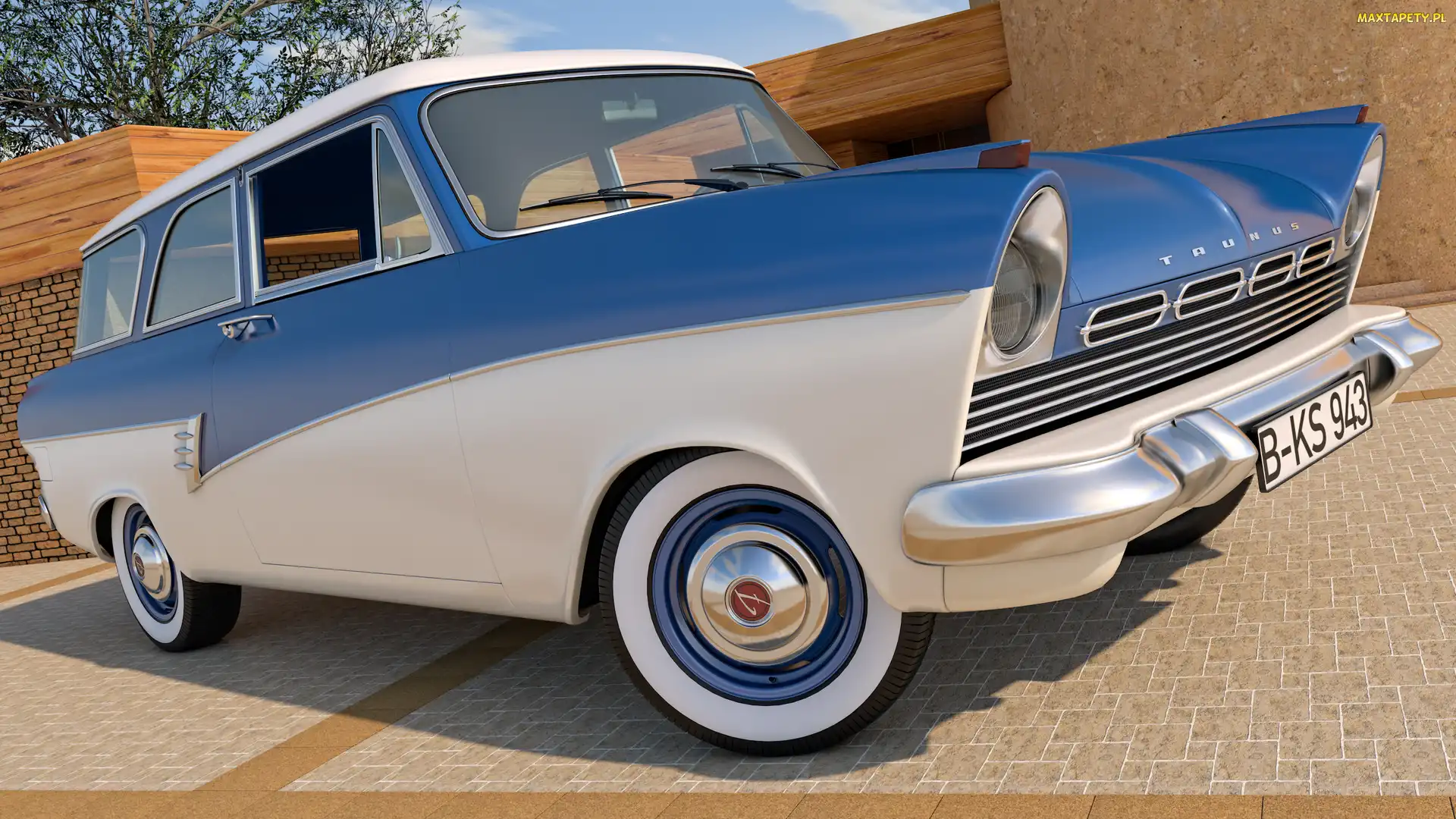 1957, Zabytkowy, Ford Taunus 17M P2