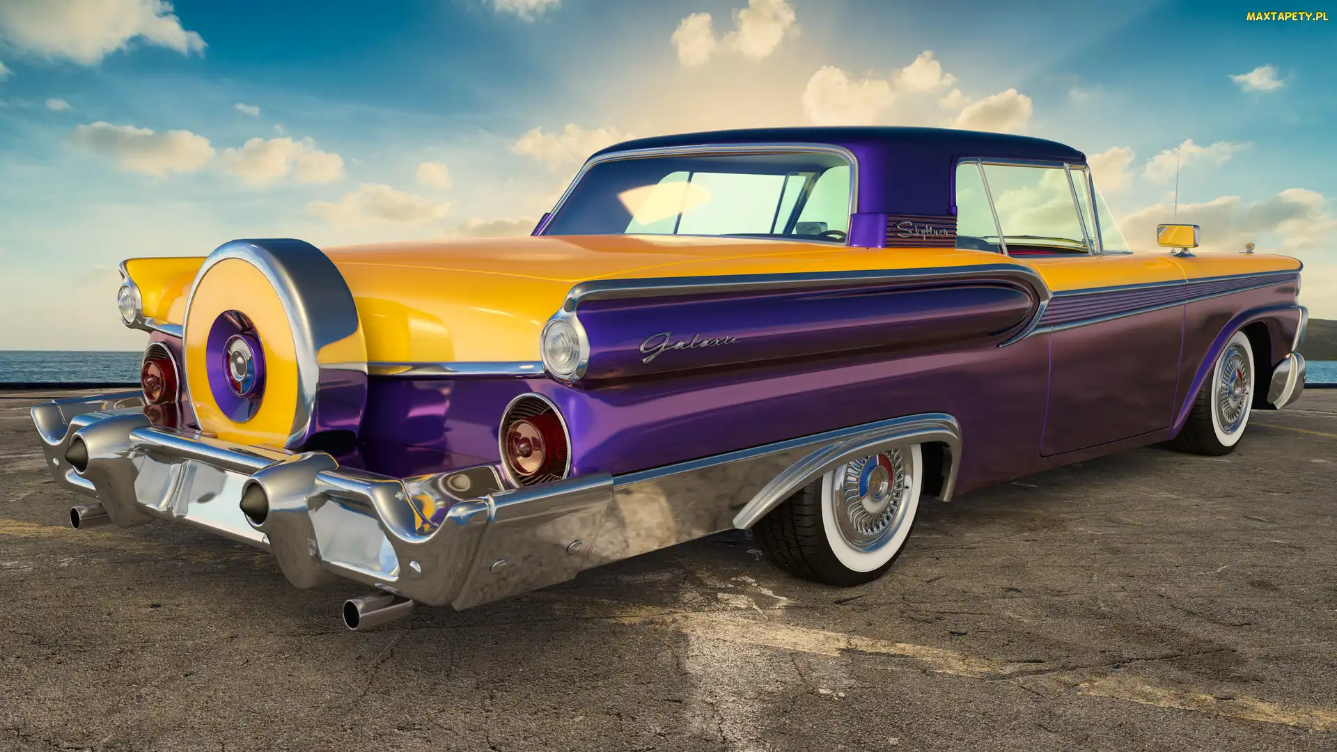 Ford Fairlane 500 Galaxie Skyliner, Zabytkowy, 1959