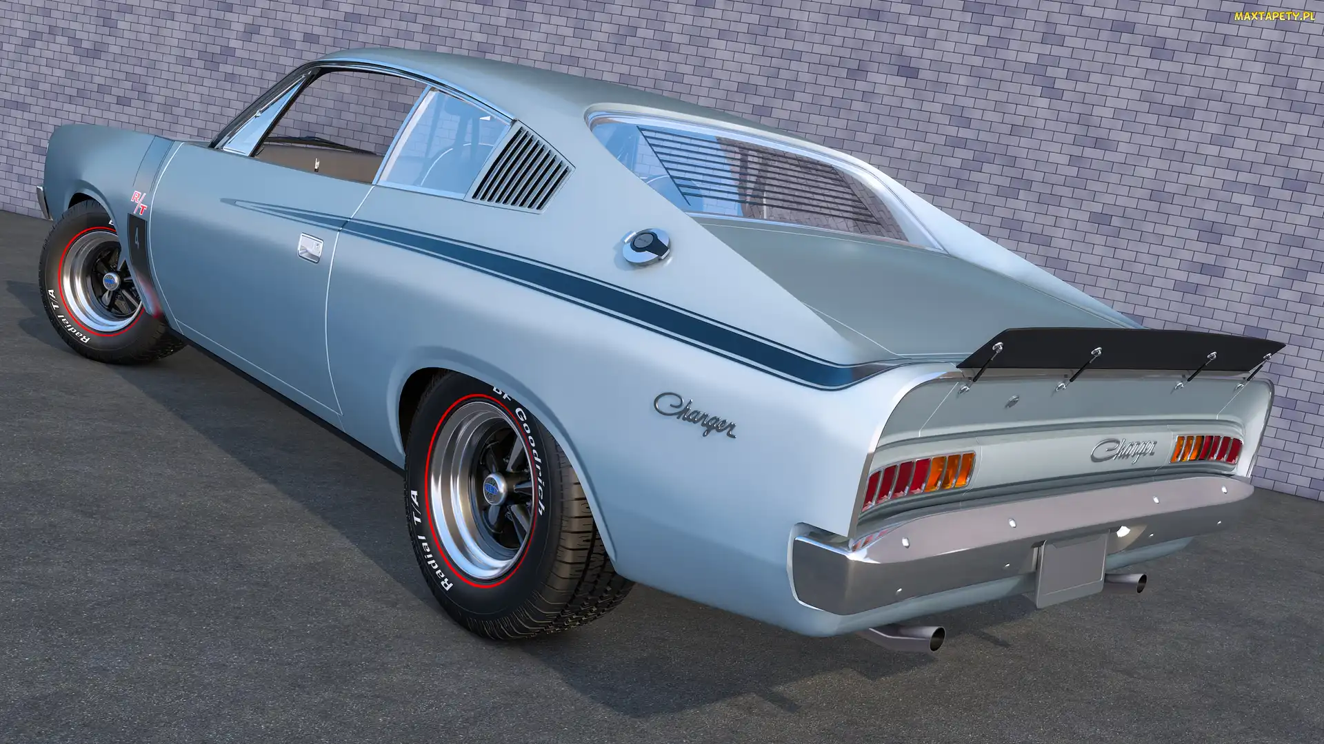 Chrysler Charger E49, 1972, Niebieski