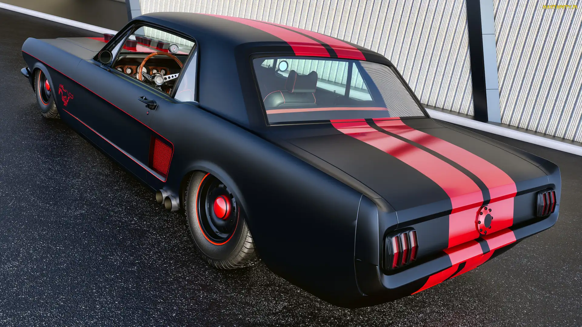 1965, Zabytkowy, Ford Mustang GT350