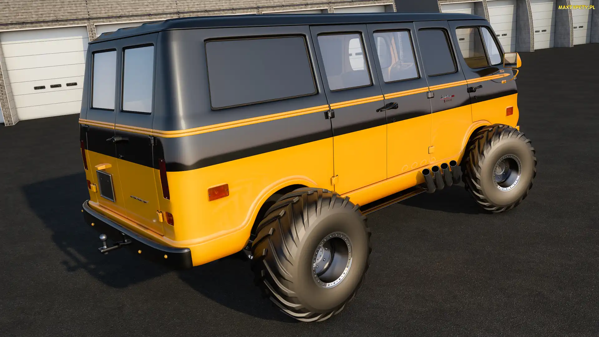 1967, Zabytkowy, Chevrolet Sport Van