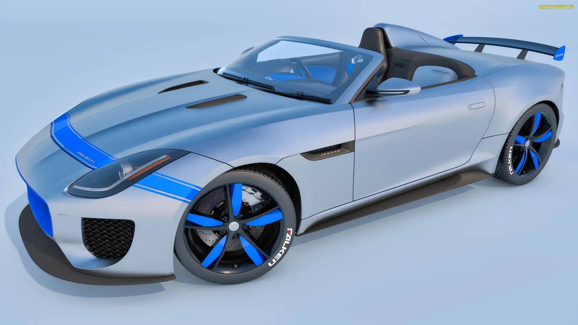 Jaguar Project 7 Concept, Niebieski, 2016