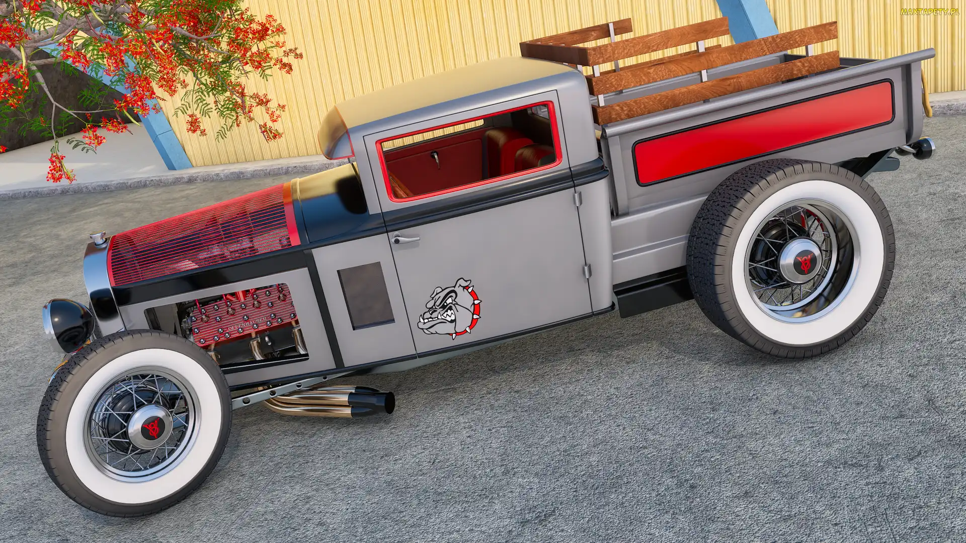 Bok, Zabytkowy, Ford Model A Pickup, 1930