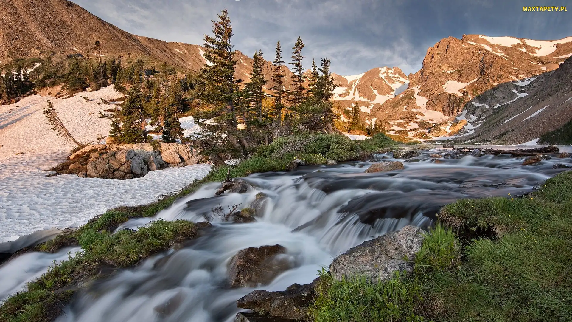 Indian Peaks Wilderness, Rzeka, Stany Zjednoczone, Góry, Stan Kolorado