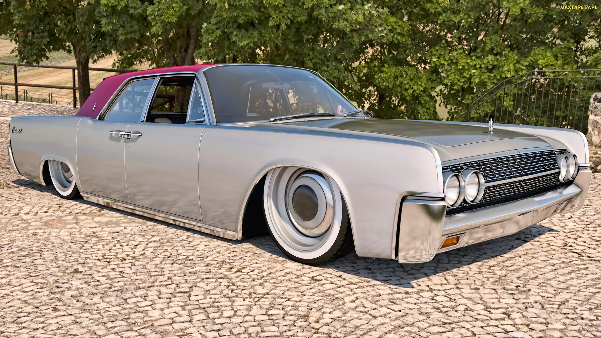 Zabytkowy, 3D, 1962, Lincoln Continental
