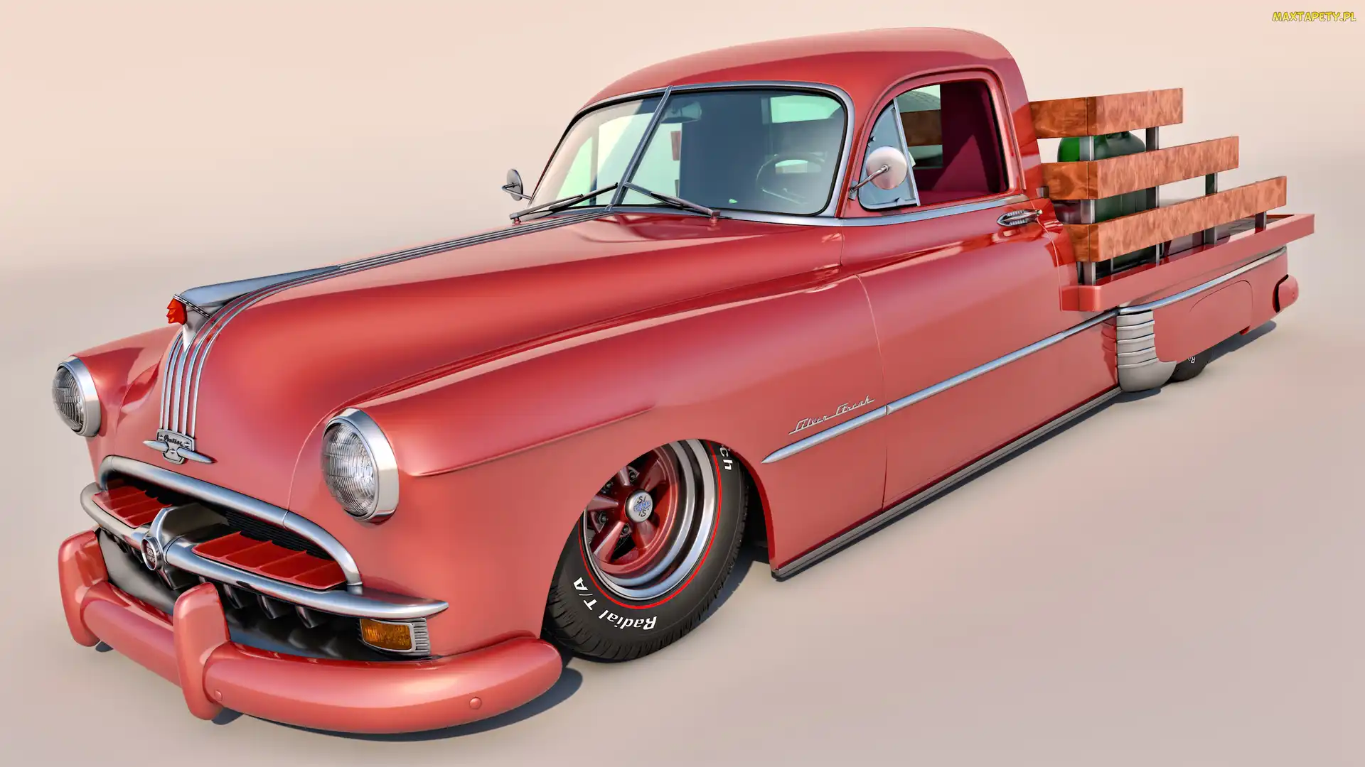 1949, Zabytkowy, Pontiac Streamliner Six Sedan Custom