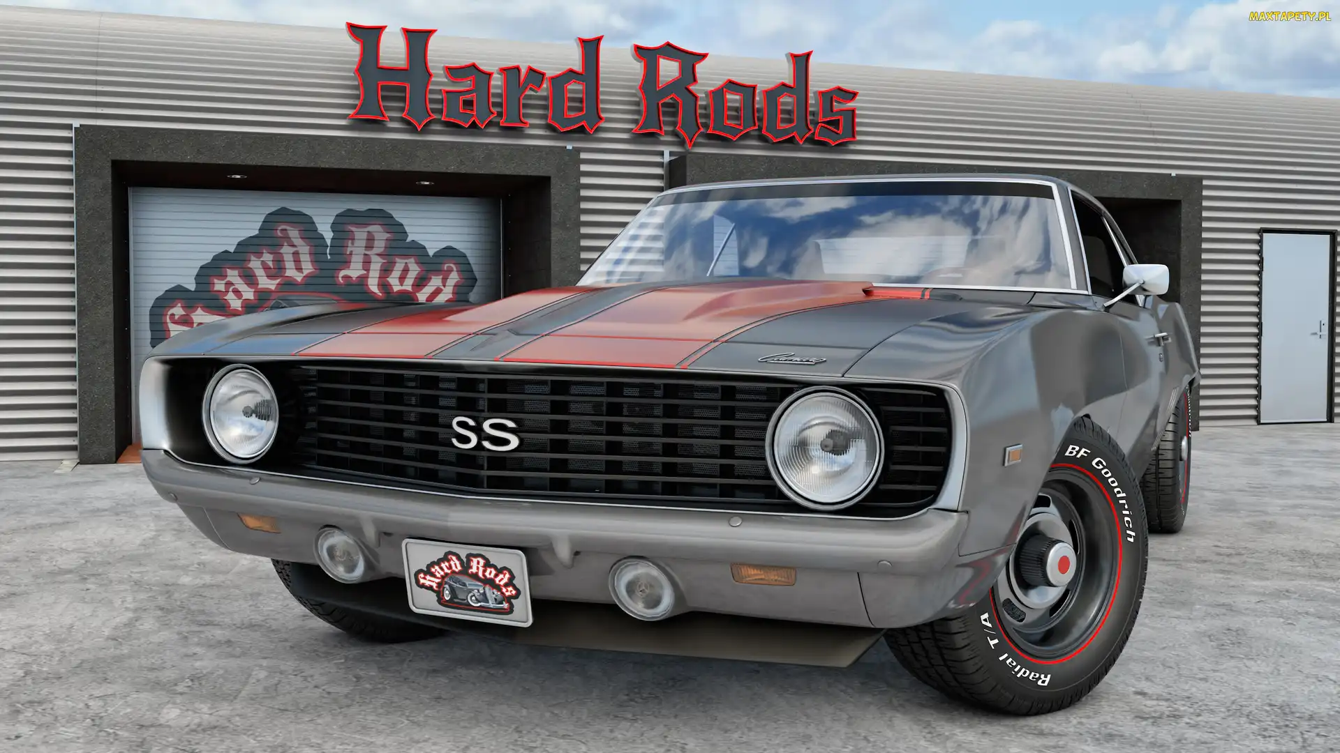 1969, Zabytkowy, Chevrolet Camaro SS