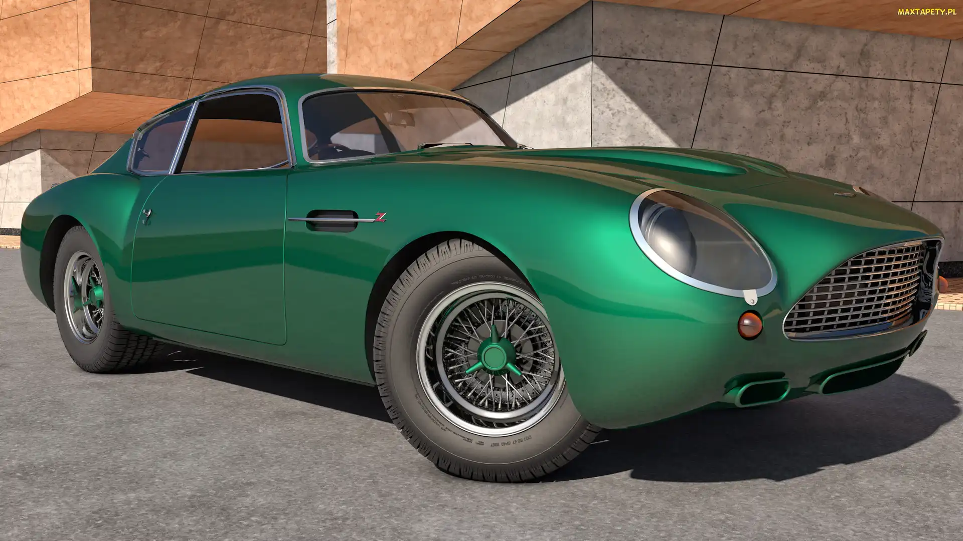 1960, Zabytkowy, Aston Martin DB4 GT Zagato