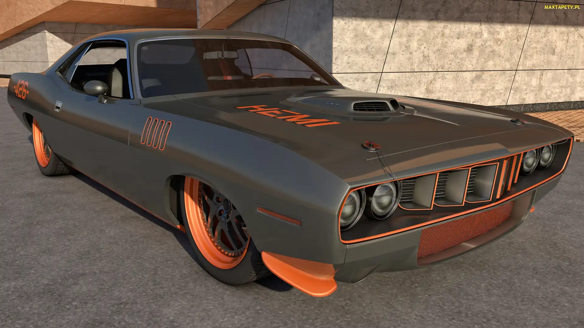 Plymouth Cuda 426, 1971, Zabytkowy