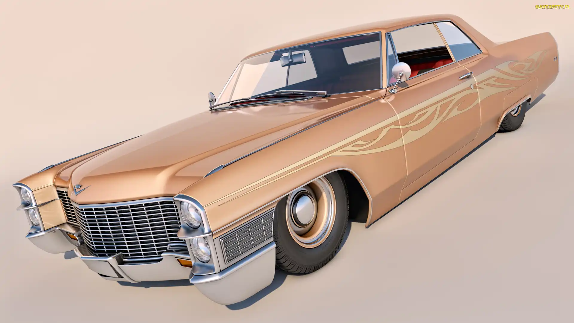 1965, Zabytkowy, Cadillac DeVille Coupe