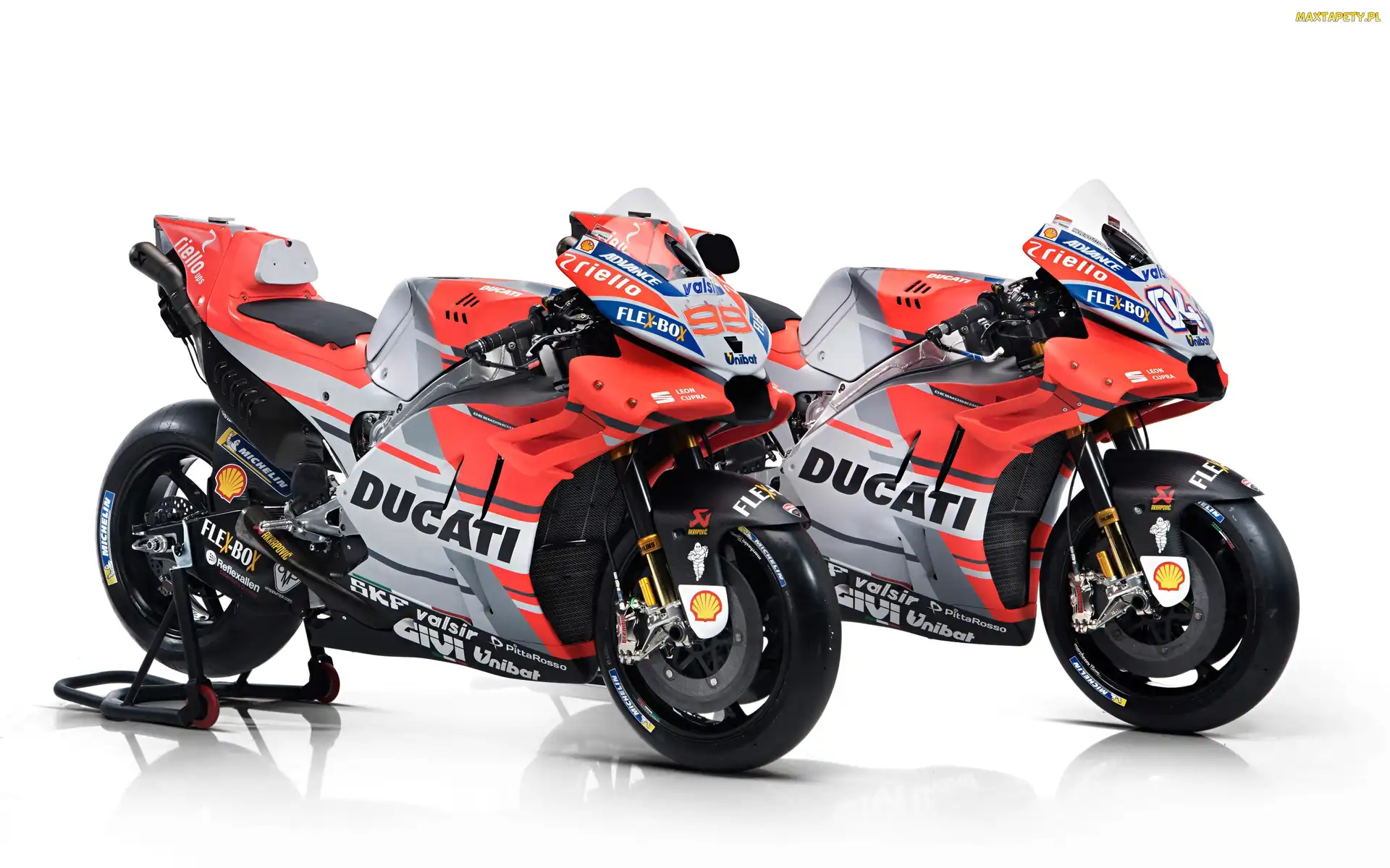 Motocykle, Ducati Desmosedici GP18, Dwa