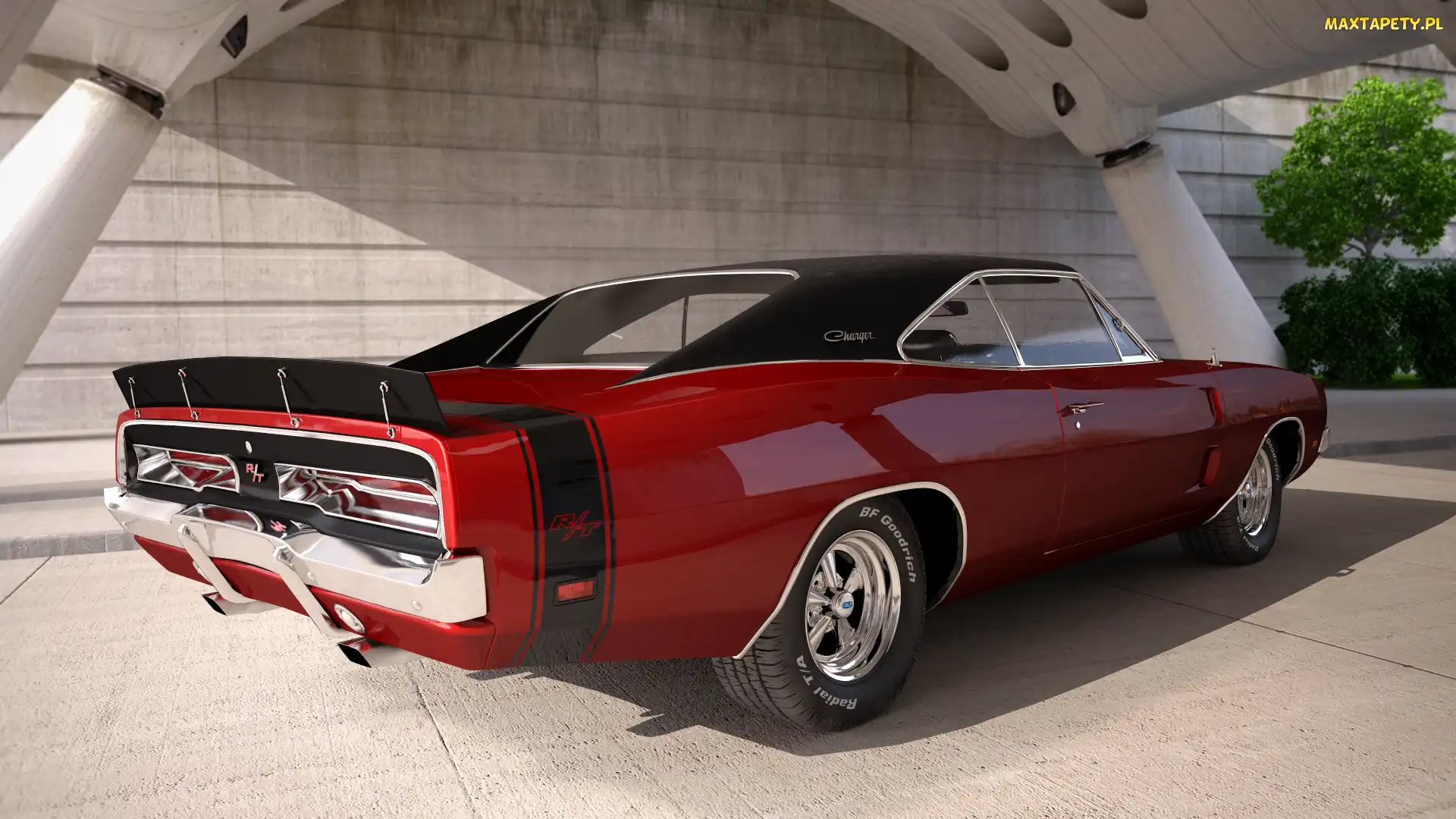 1969, Zabytkowy, Dodge Charger RT