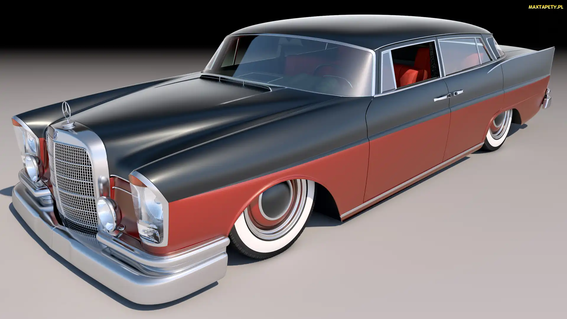 Zabytkowy, 1961, Mercedes Benz 300 SE, W112
