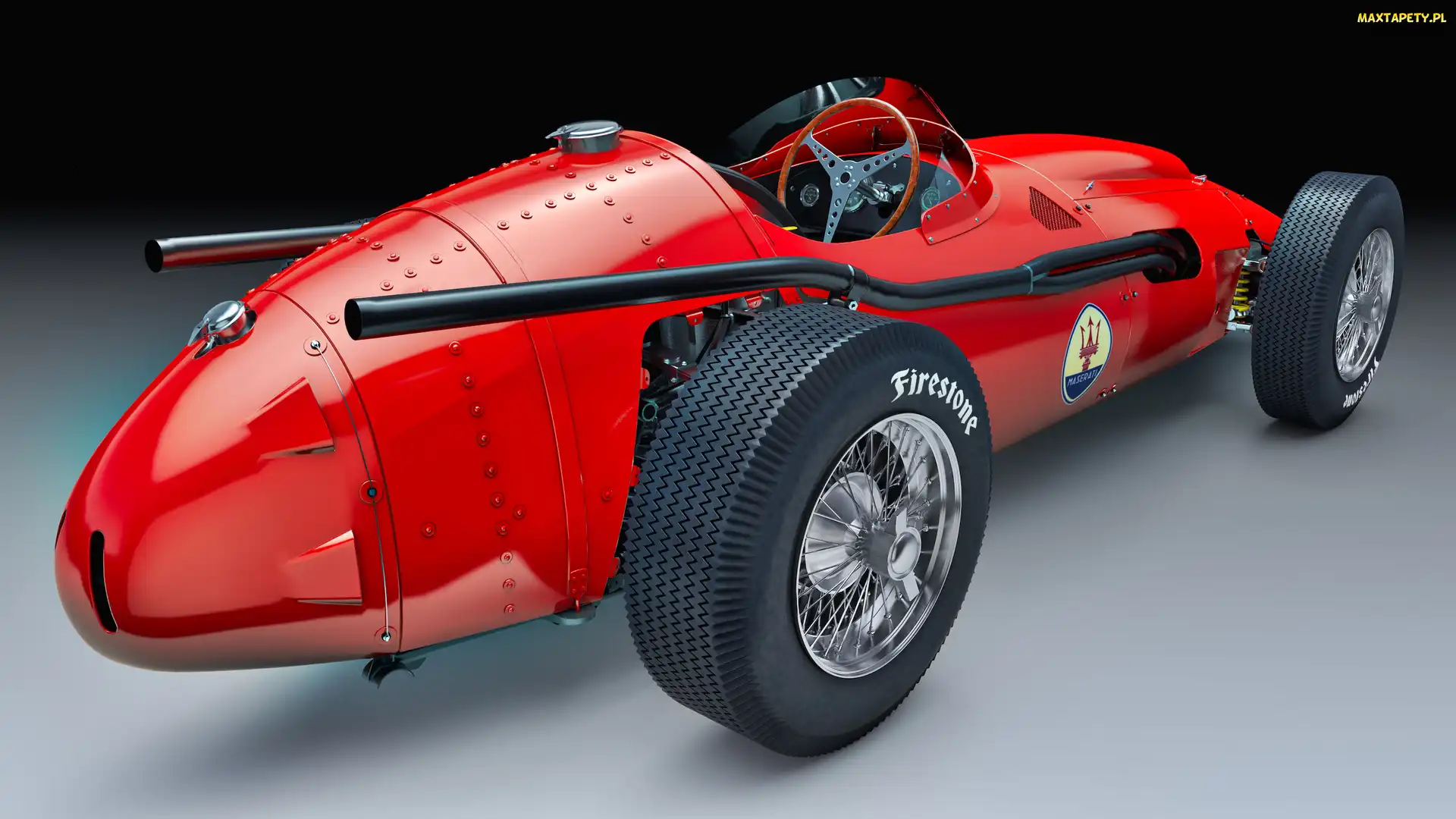 Zabytkowy, 1957, Maserati 250F