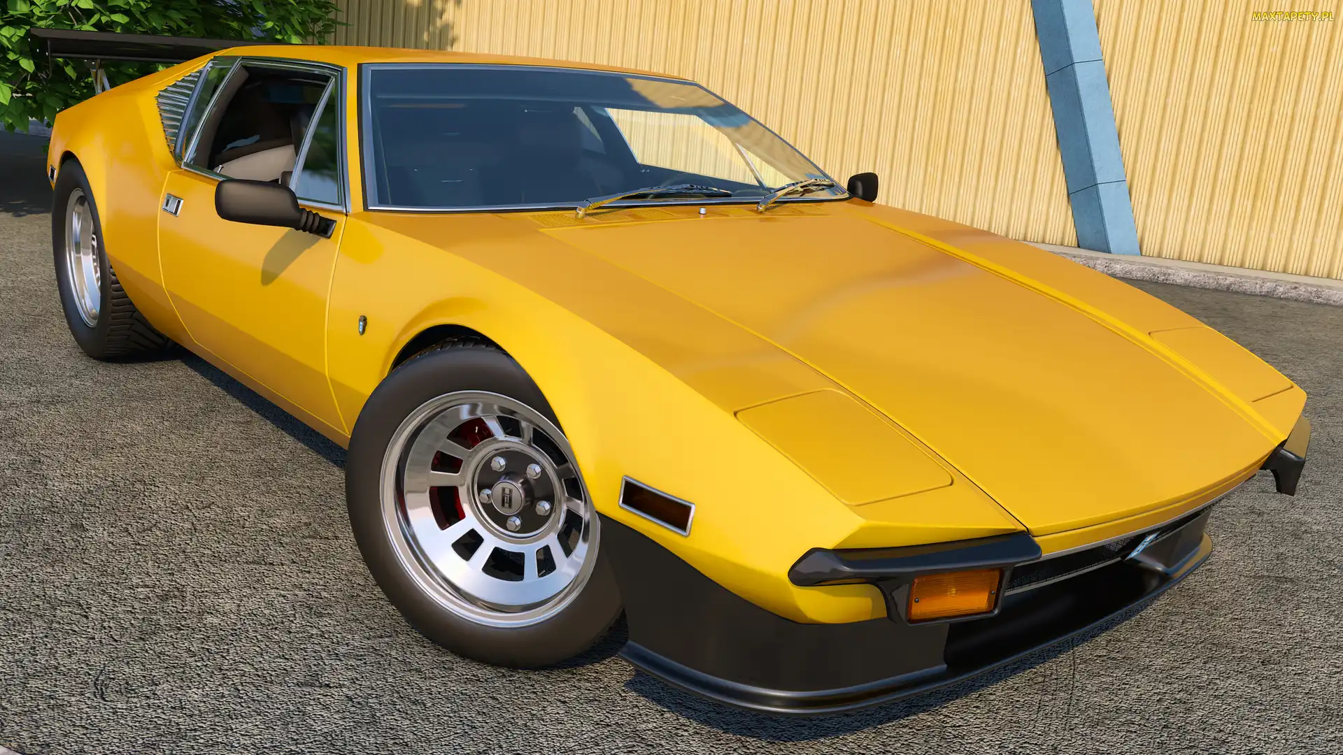 De Tomaso Pantera, Zabytkowy, 1971, Żółty