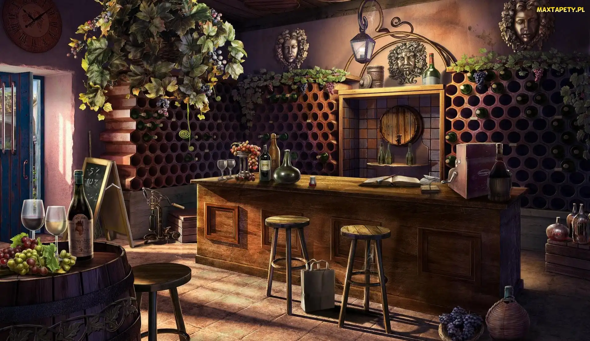 Gra, Winiarnia, Sklep, Hidden object