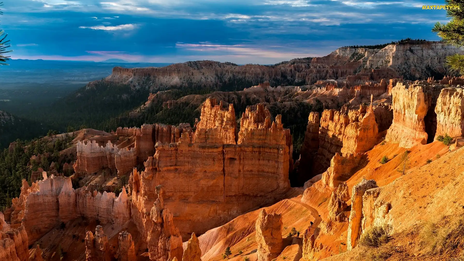 Stan Utah, Skały, Kanion, Stany Zjednoczone, Park Narodowy Bryce Canyon