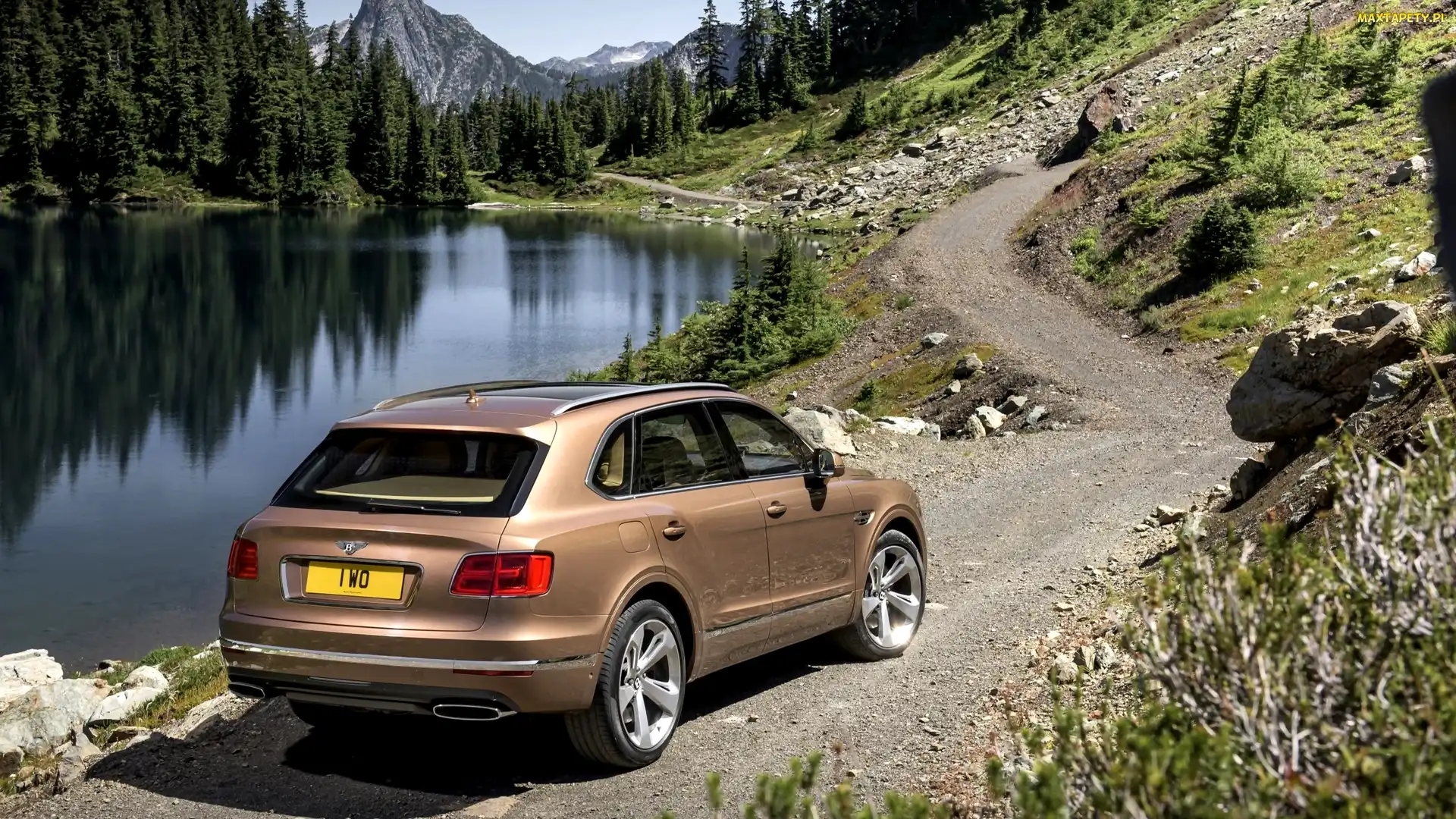 Jezioro, Droga, Bentley Bentayga