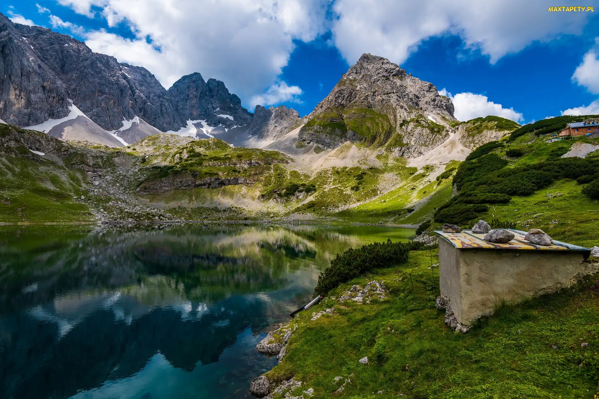 Austria, Gmina See, Jezioro Drachensee, Góry