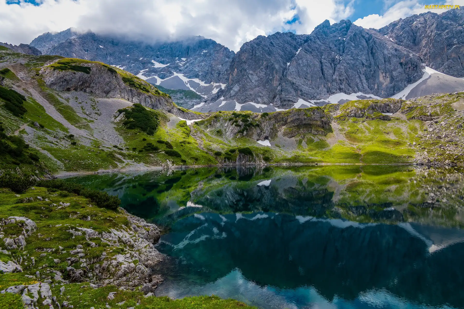 Austria, Odbicie, Gmina See, Góry, Jezioro Drachensee
