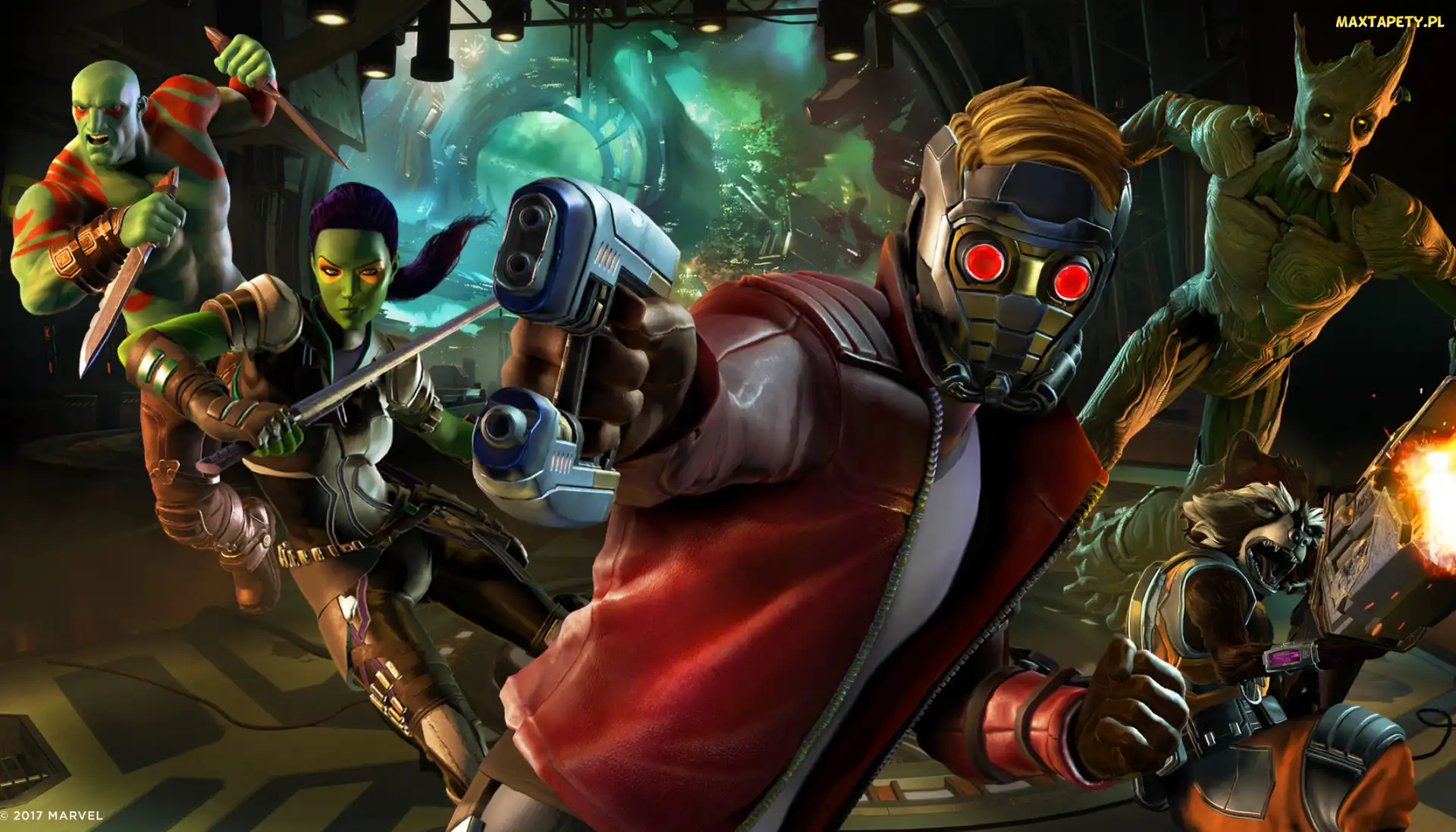 Strażnicy Galaktyki, Star-Lord, Gra, Guardians of the Galaxy - The Telltale Series