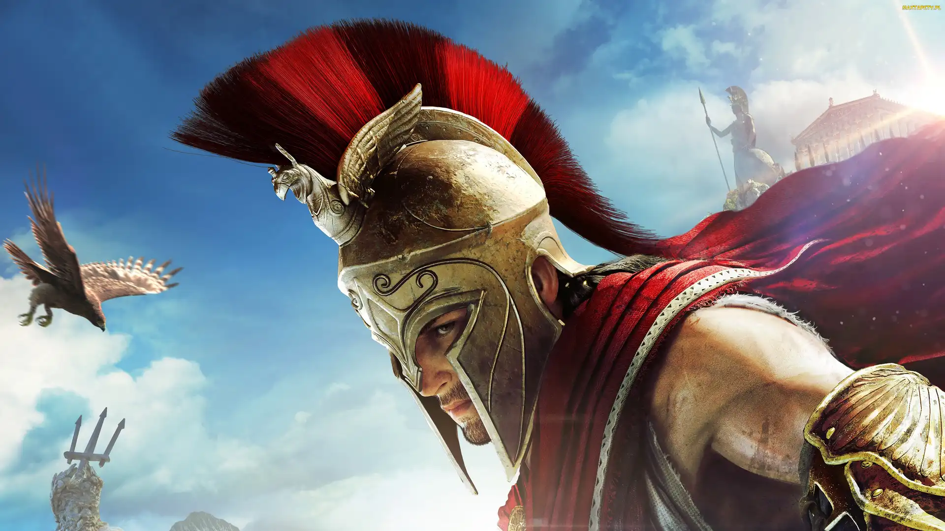 Gra, Hełm, Alexios, Assassins Creed Odyssey