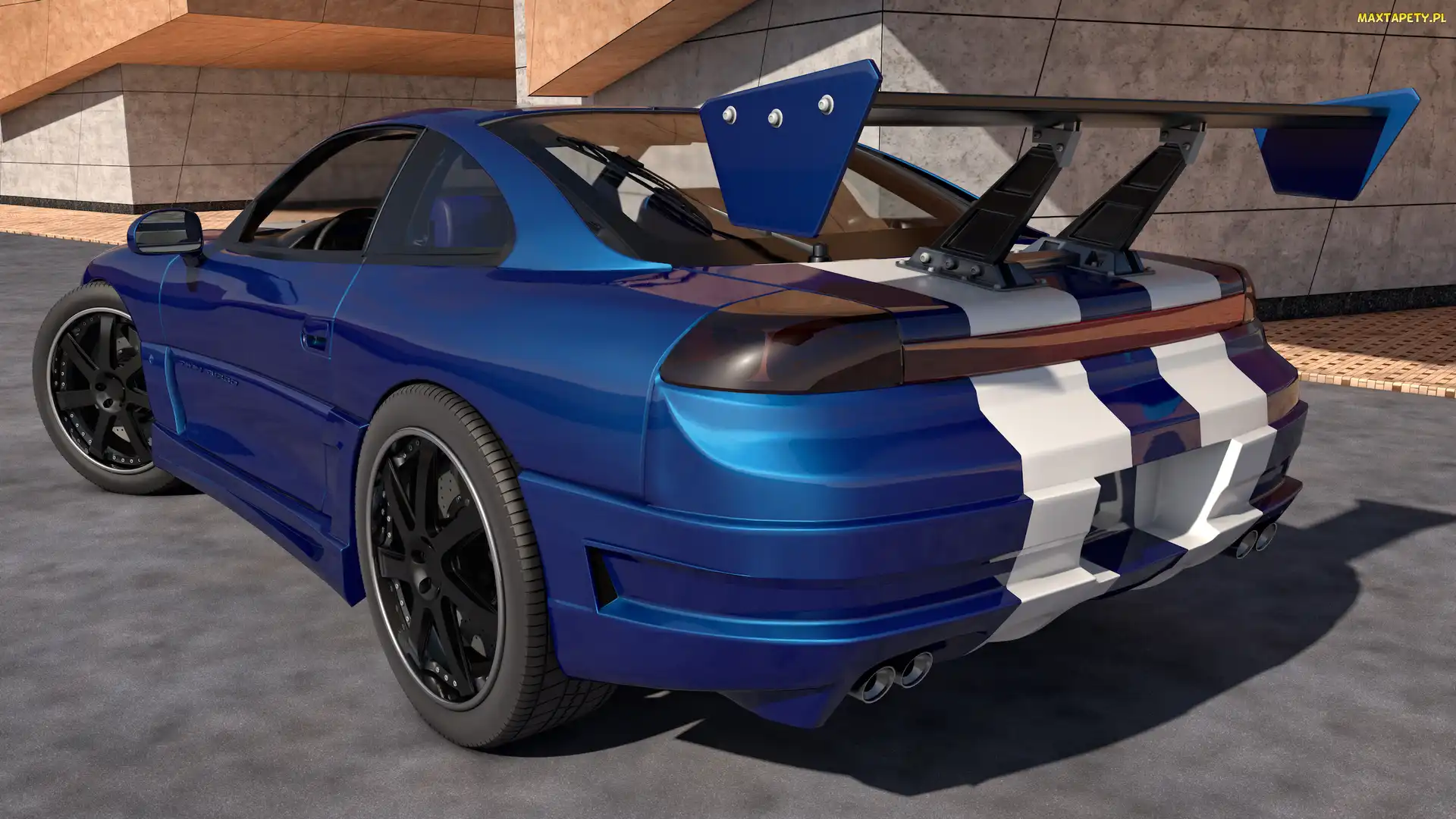 Niebieski, Dodge Stealth