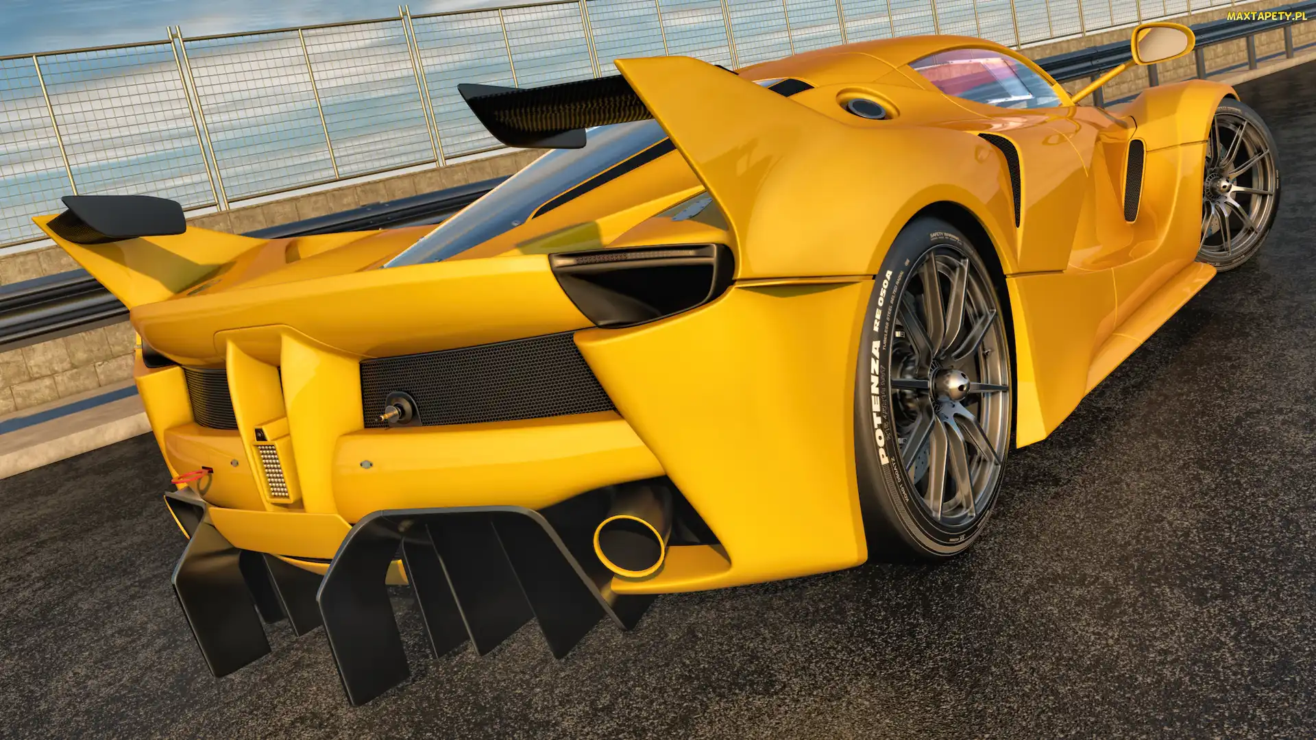 Ferrari FXX K, Tył