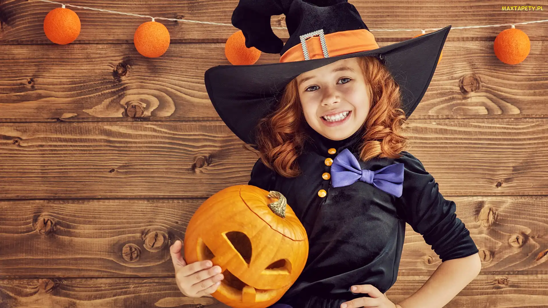 Dynia, Kapelusz, Halloween, Dziewczynka