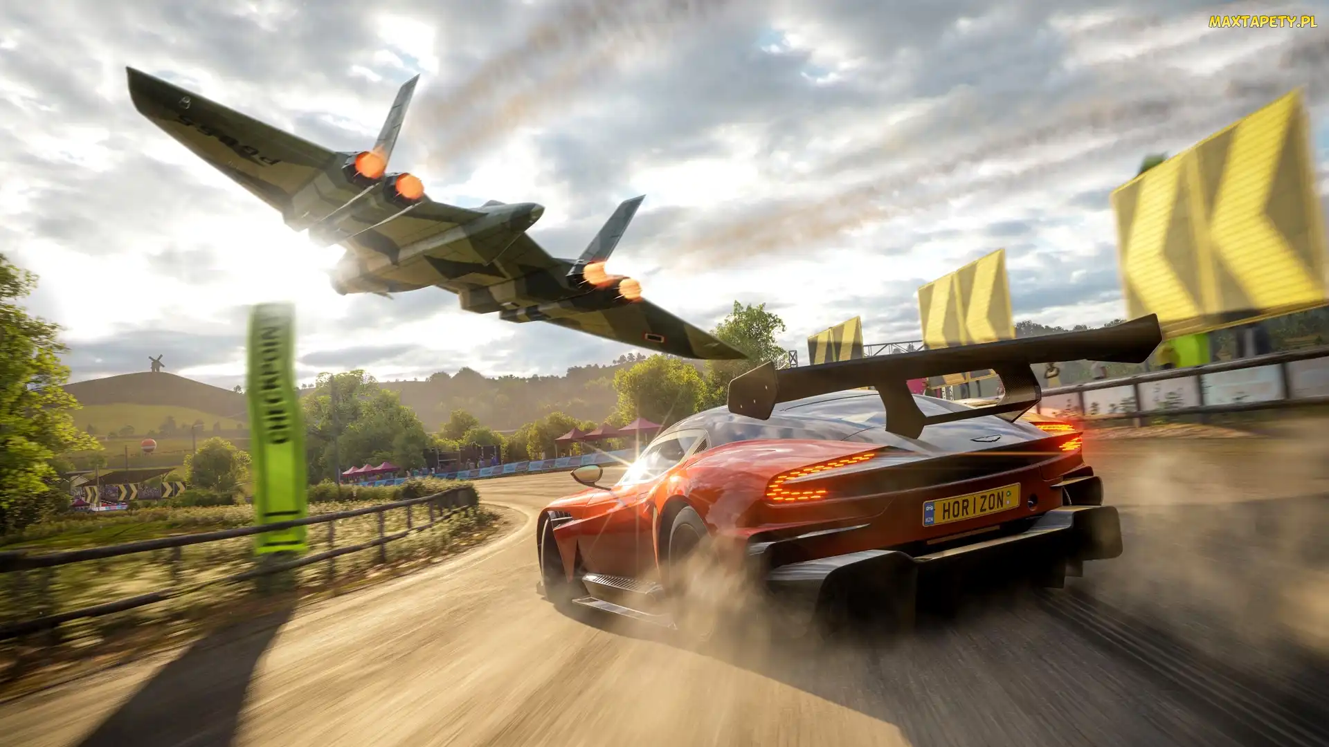 Forza Horizon 4, Ulica, Samolot, Samochód, Gra