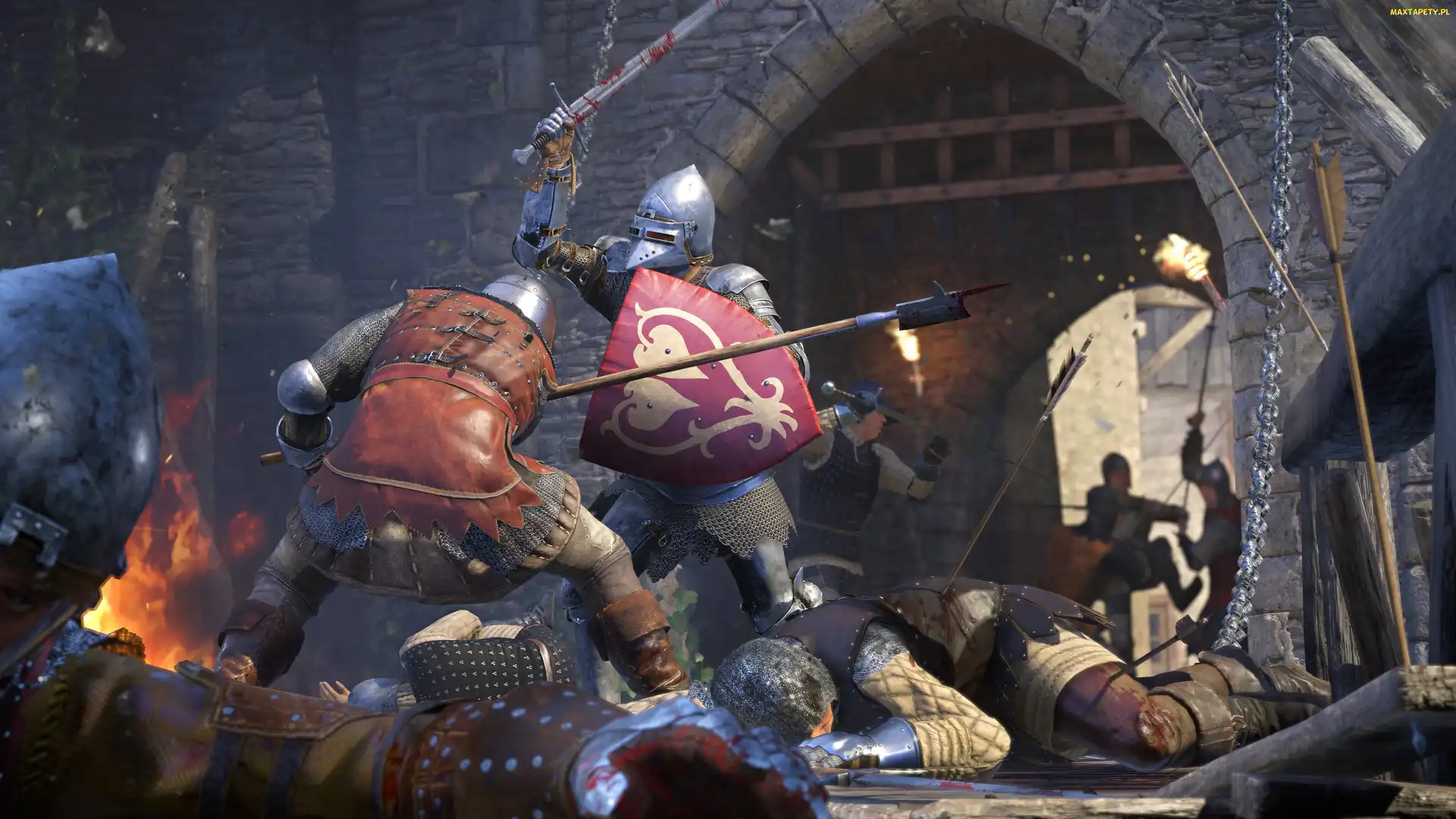 Rycerze, Walka, Gra, Kingdom Come Deliverance
