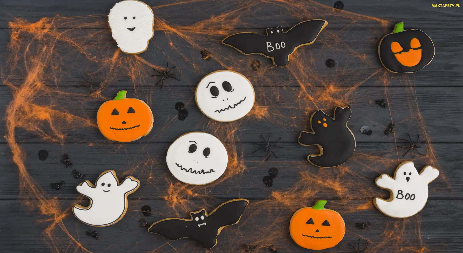 Deski, Ciemne, Halloween, Ciasteczka