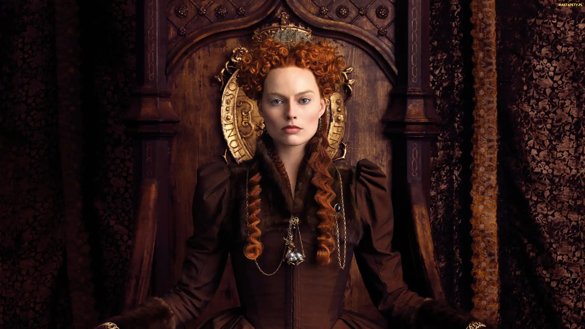 Aktorka, Królowa Elżbieta I, Maria królowa Szkotów, Margot Robbie, Postać, Film, Mary Queen of Scots