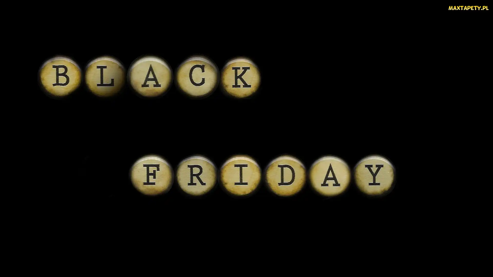 Tło, Ciemne, Napis, Black Friday