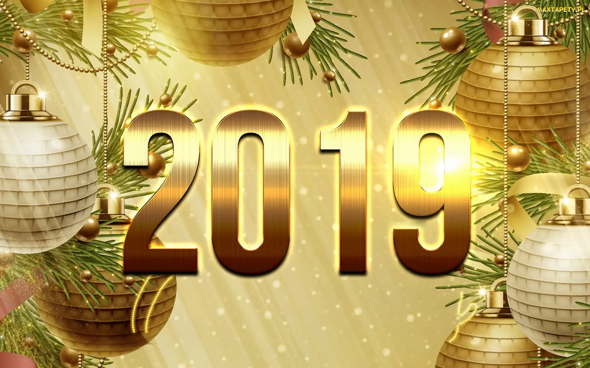 2019, Bombki, Nowy Rok
