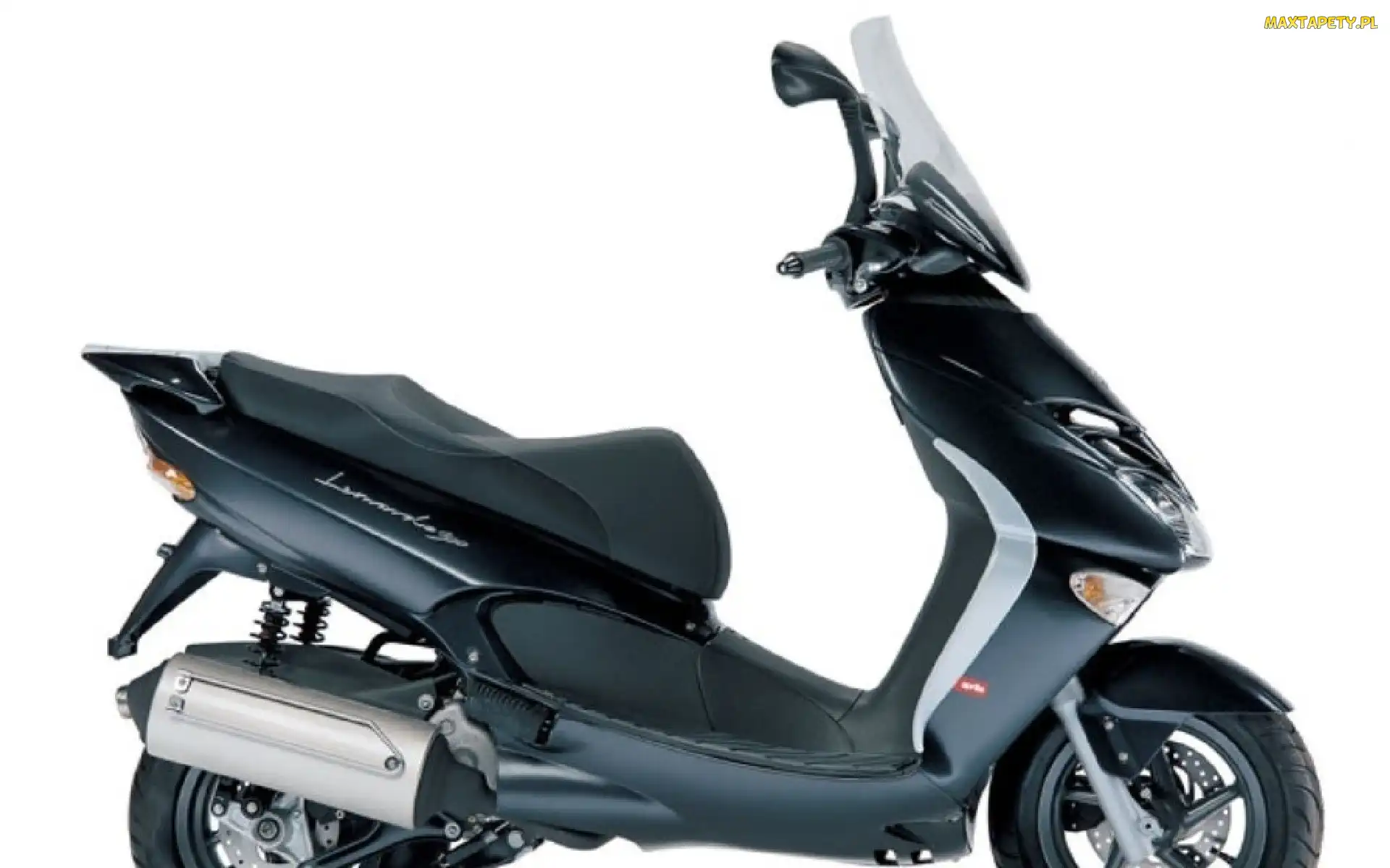 Skutery, Czarny, Miejski, Leonardo 50, Motor Aprilia