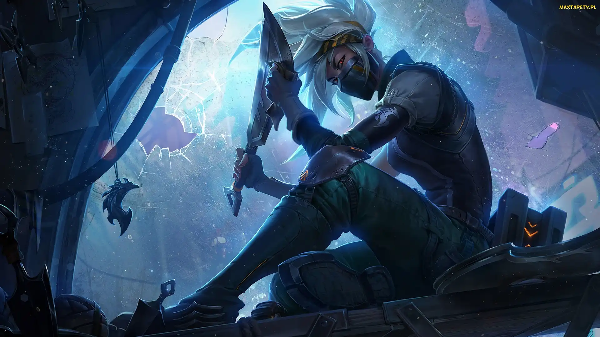 Skryta Zabójczyni, Akali, League of Legends, Gra, Bohaterka, Mistrz