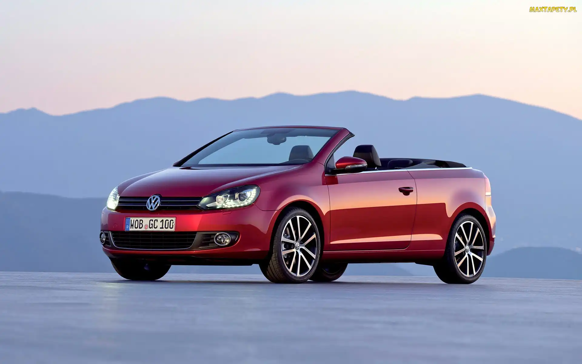 Volkswagen Golf, Cabrio, Czerwony