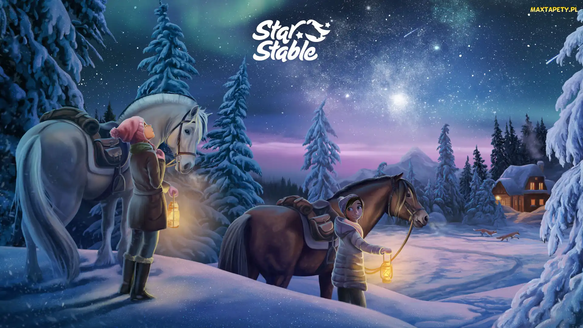 Zima, Konie, Gra, Star Stable