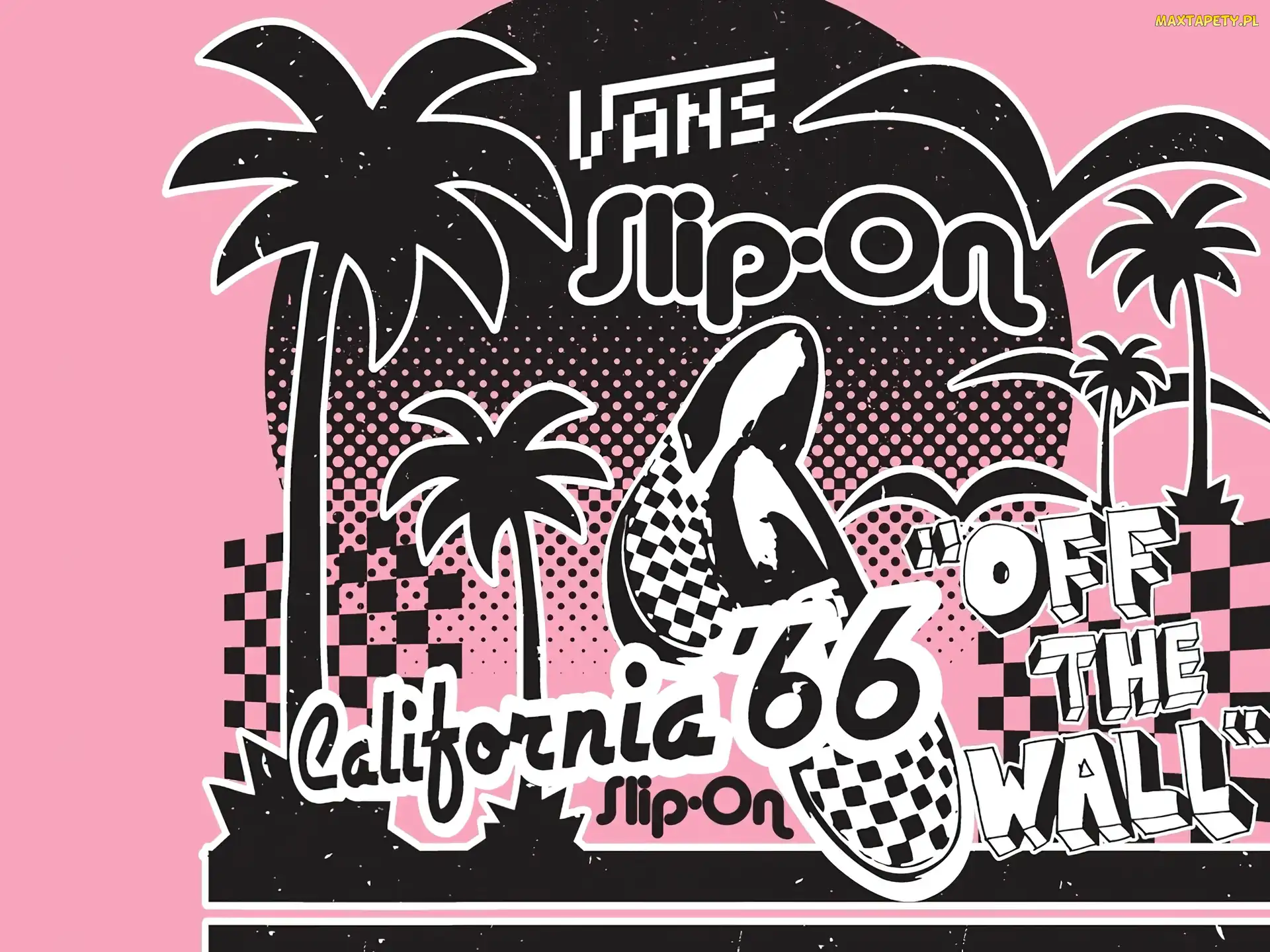 Vans, palmy, punk, emo, buty