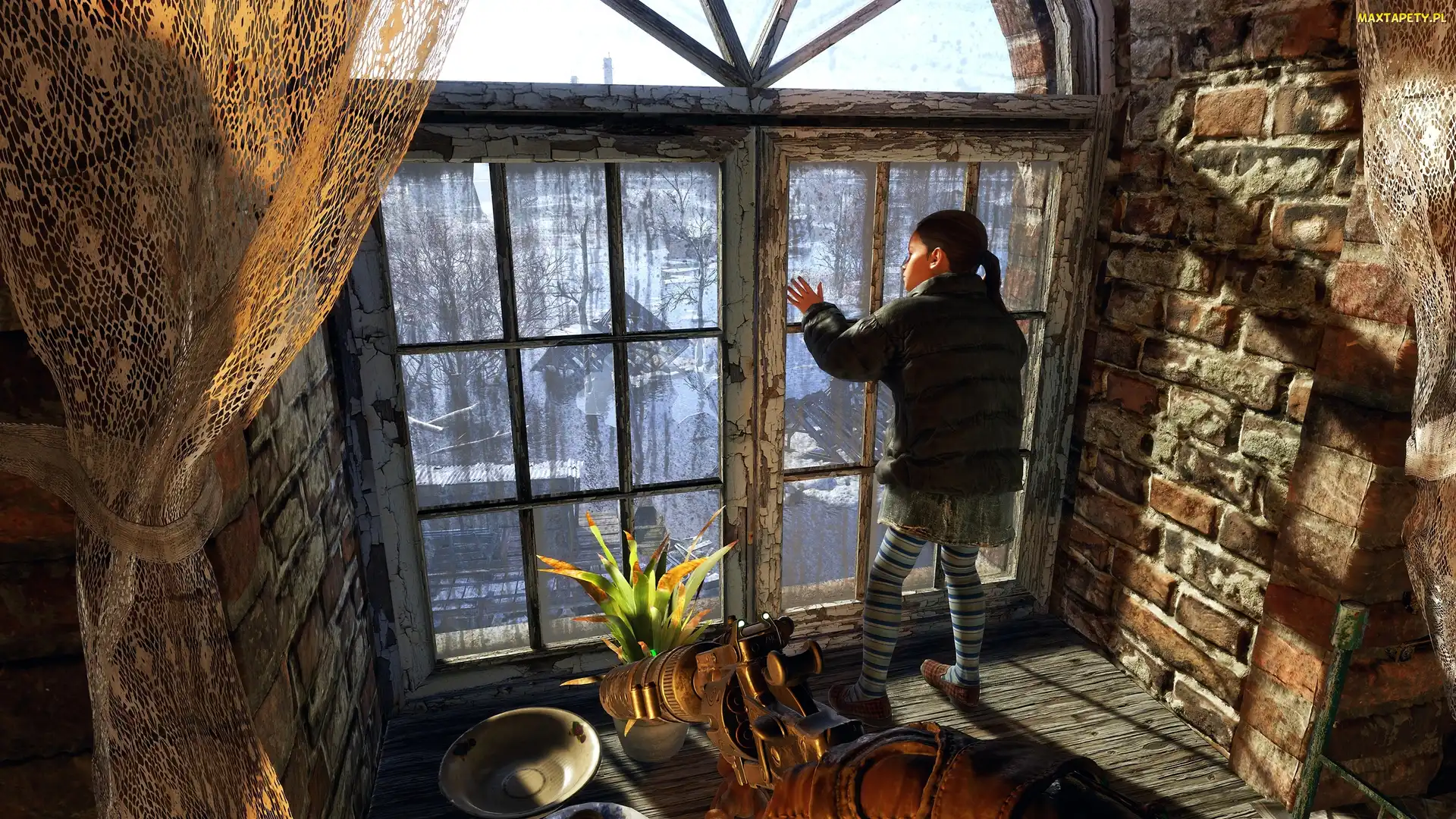 Gra, Okno, Dziewczynka, Metro Exodus