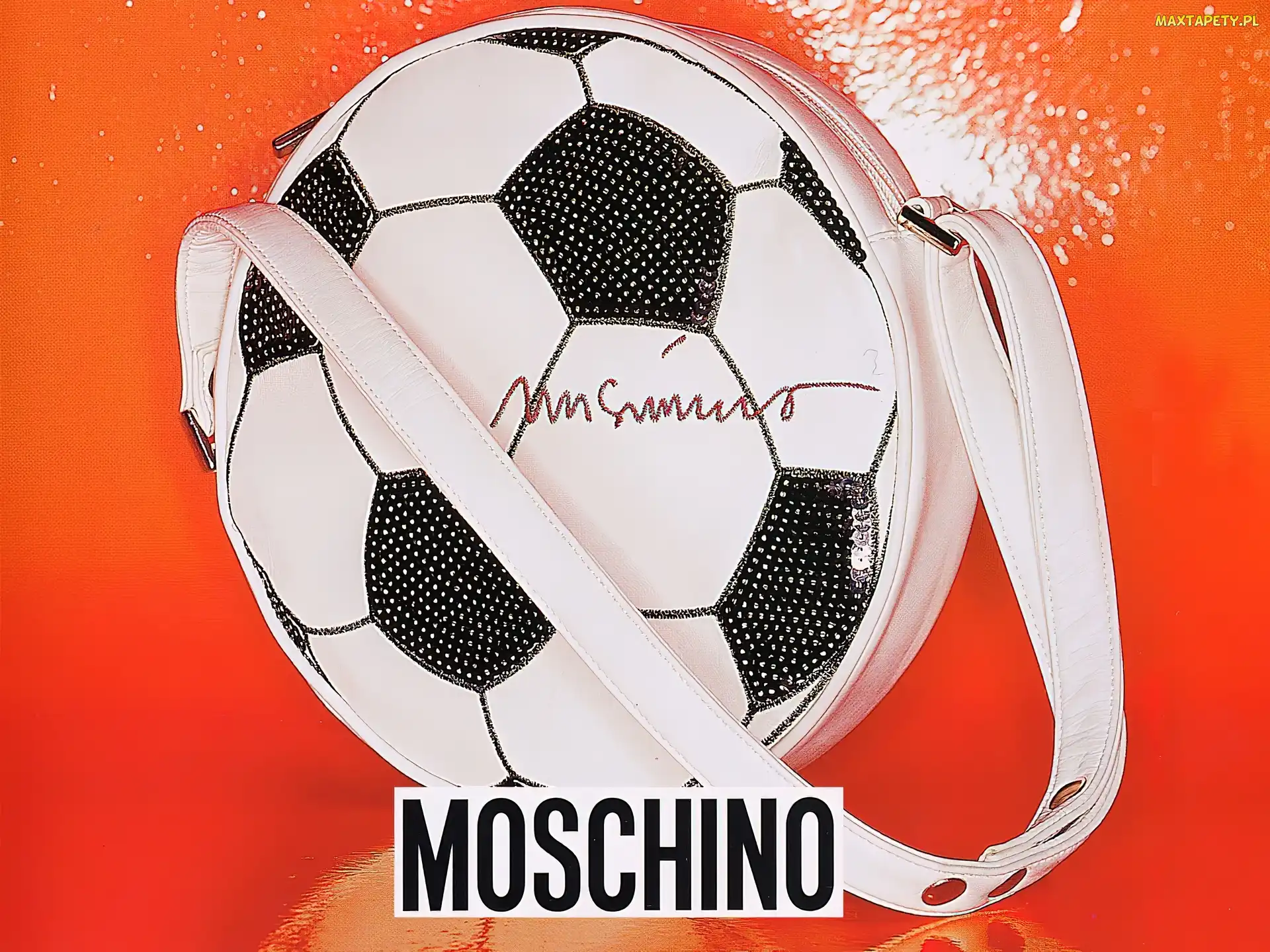 torebka, piłka, Moschino